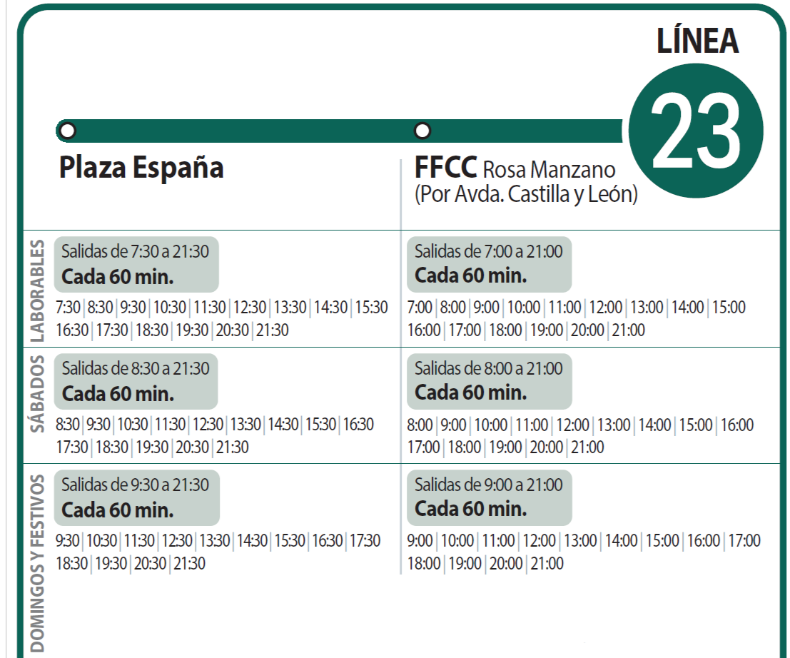 Horario