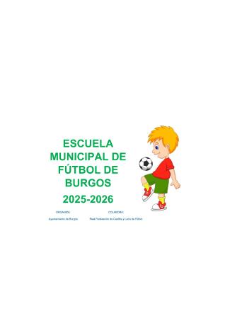 Image Escuela Municipal de Fútbol de Burgos 2025-2026