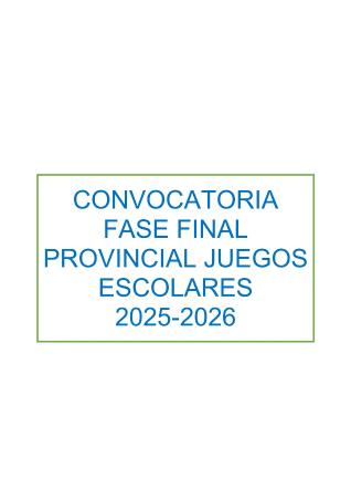 Image Bases generales; categorías y edadades; plazos y fechas de celebración