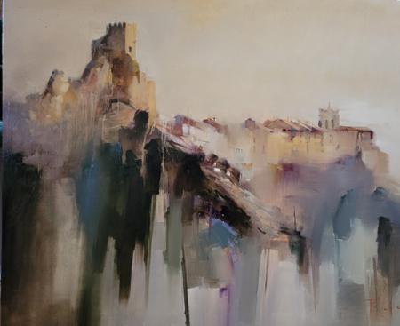EXPOSICIÓN_50 ANIVERSARIO ASOCIACIÓN AMIGOS DE FRÍAS_RETROSPECTIVA_Concurso nacional de pintura Ciudad de Frías