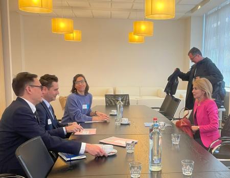 Image 28/3/23 Bruselas comparte la apuesta de Burgos 2031 por la recuperación del talento y la innovación cultural